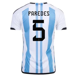 koszulki piłkarzy Argentyna Paredes 5 Główna 2022