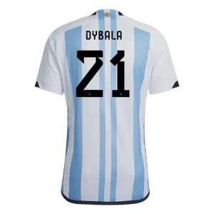 koszulki piłkarzy Argentyna Paulo Dybala 21 Główna 2022