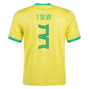 koszulki piłkarzy BrazyliaT. Silva 3 Główna 2022