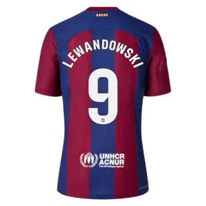 koszulki piłkarzy FC Barcelona Robert Lewandowski 9 Główna 2023-24