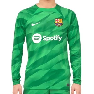 koszulki piłkarzy FC Barcelona Torwart Długi Rękaw Główna 2023-24