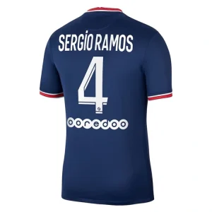 koszulki piłkarzy Paris Saint Germain PSG Sergio Ramos 4 Główna 2021-22