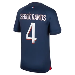 koszulki piłkarzy Paris Saint Germain PSG Sergio Ramos 4 Główna 2023-24