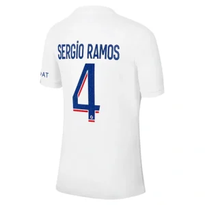 koszulki piłkarzy Paris Saint Germain PSG Sergio Ramos 4 Trzeci 2022-23