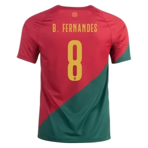 koszulki piłkarzy Portugalia B.Fernandes 8 Główna 2022