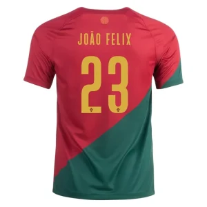 koszulki piłkarzy Portugalia João Félix 23 Główna 2022