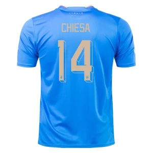 koszulki piłkarzy Włochy Federico Chiesa 14 Główna 2022